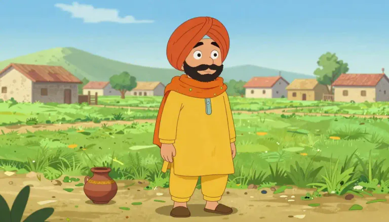 Visual representation of "punjabi" - A person from Punjab, a region in northern India and Pakistan.