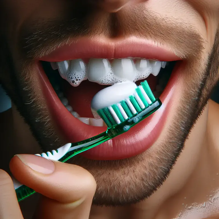 Visual representation of "brush" - An instance of brushing something.