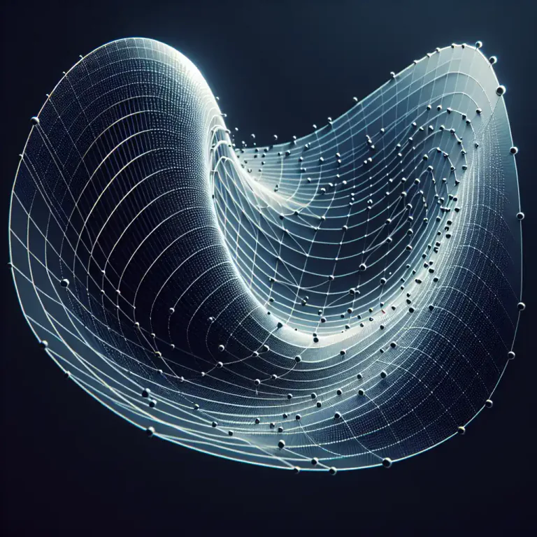 Visual representation of "hessian" - A matrix of second-order partial derivatives of a function or scalar field.
