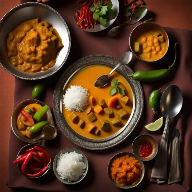 Visual representation of "mango" - A pickled fruit or vegetable dish, especially in East Indian cuisine