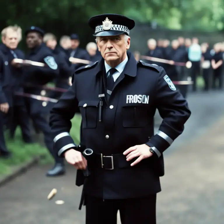 Visual representation of "inspector" - A police officer who is in charge of several police sergeants and constables.