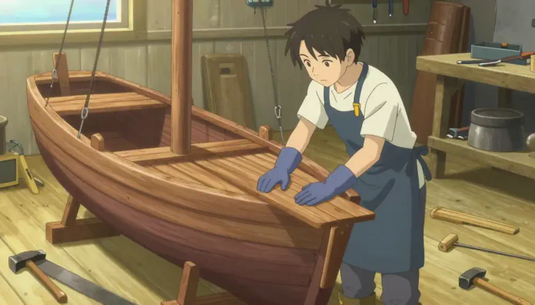 Visual representation of "shipwright" - A shipwright is a person who builds and repairs ships.