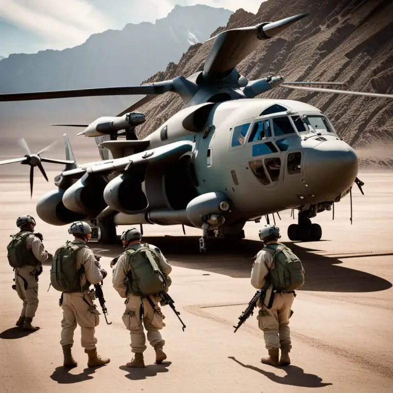 Visual representation of "in operation" - Executing a planned activity, such as a military exercise