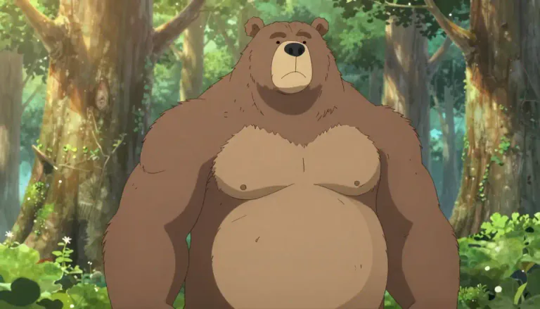 Visual representation of "ursine" - Related to or resembling a bear