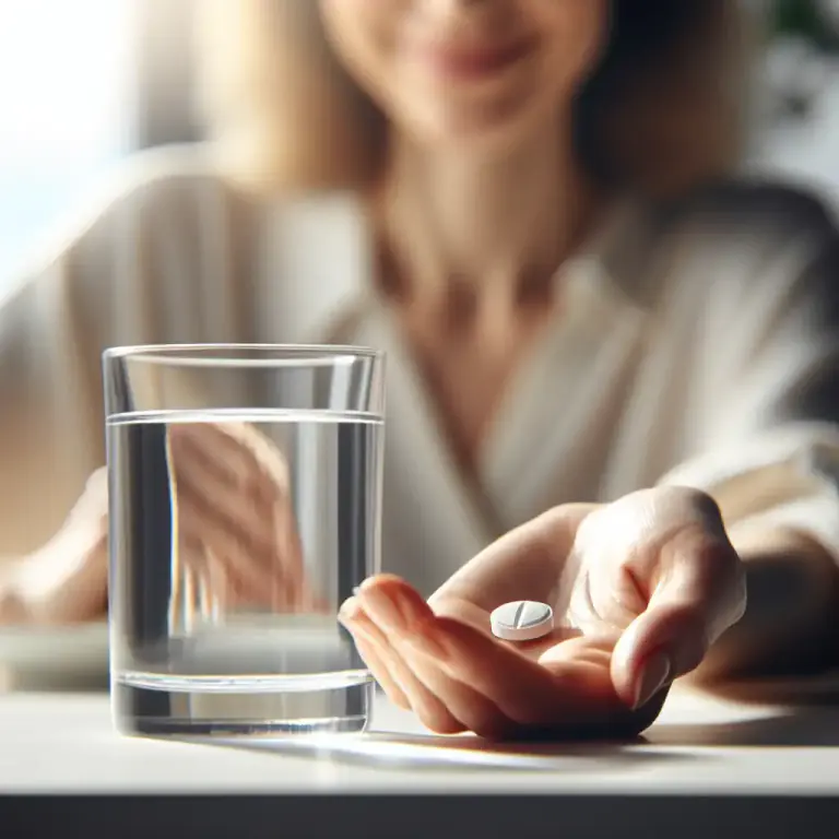 Visual representation of "vitamin" - A tablet containing vitamins and often minerals
