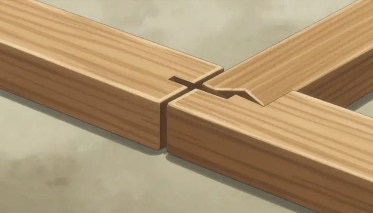 Visual representation of "dovetail" - A type of joint, used in woodworking, where the ends of two pieces of wood are cut in shapes that fit together tightly.