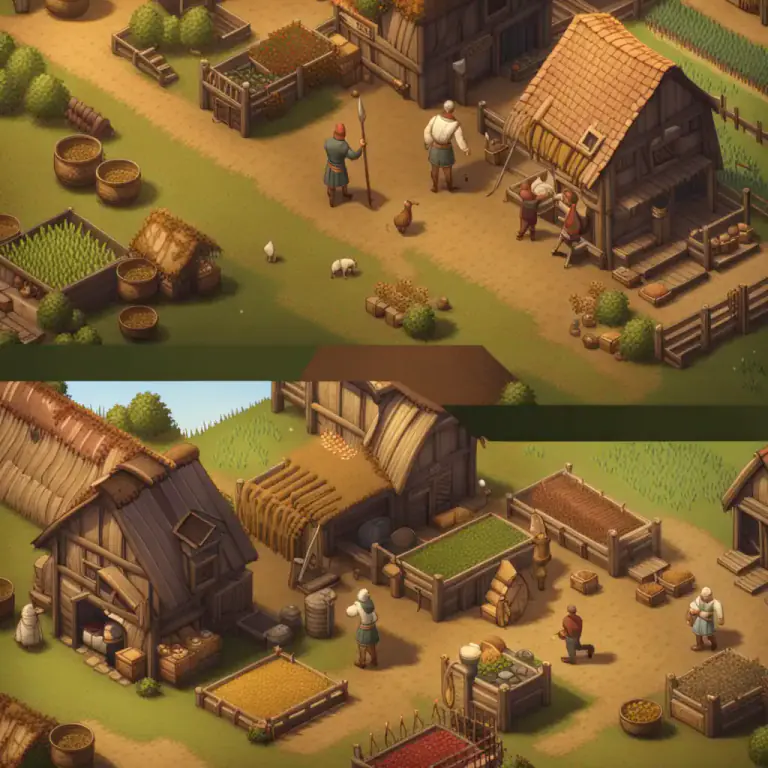 Visual representation of "simulate" - In video games, to create a reality that imitates life