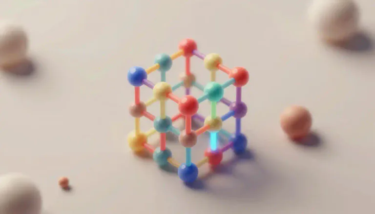 Visual representation of "nanostructure" - A structure that has a size on the nanoscale, usually between 1 and 100 nanometers, and shows unique properties different from larger structures.
