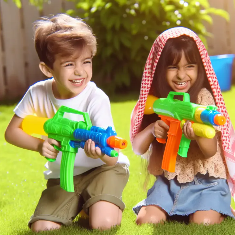 Visual representation of "gun" - A device that sprays water, steam, etc, like the action of a gun