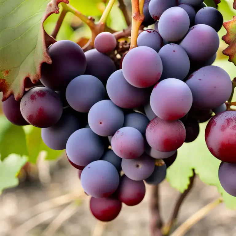 Visual representation of "noir" - A type of grape used in the production of wine, particularly red wine.