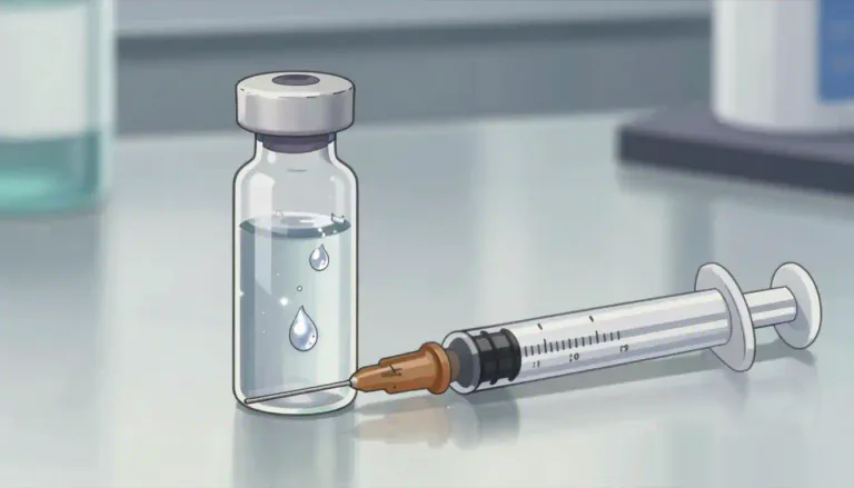 Visual representation of "thimerosal" - A mercury-containing organic compound used as a preservative in vaccines and other medical products.