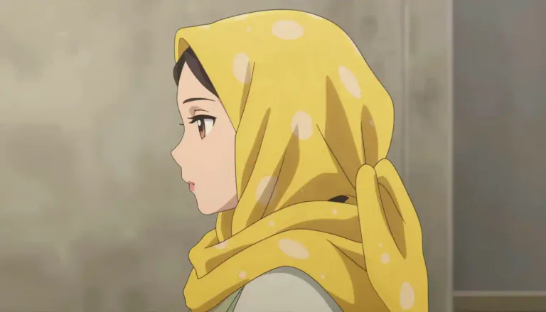Visual representation of "headscarf" - A piece of fabric that is worn around the head, often for religious or fashion reasons.
