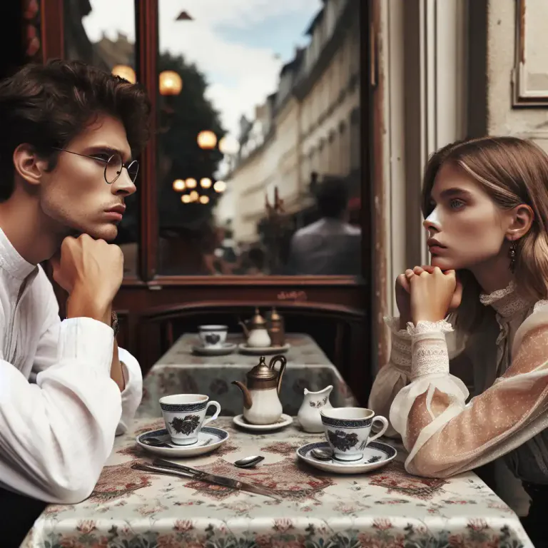 Visual representation of "vacuity" - a pause or break in continuity or activity
