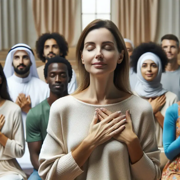 Visual representation of "testimony" - A public declaration or acknowledgment made about one's belief or faith.