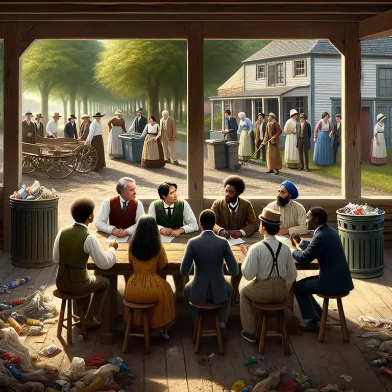 Visual representation of "ordinance" - A community regulation enacted by a village or town council