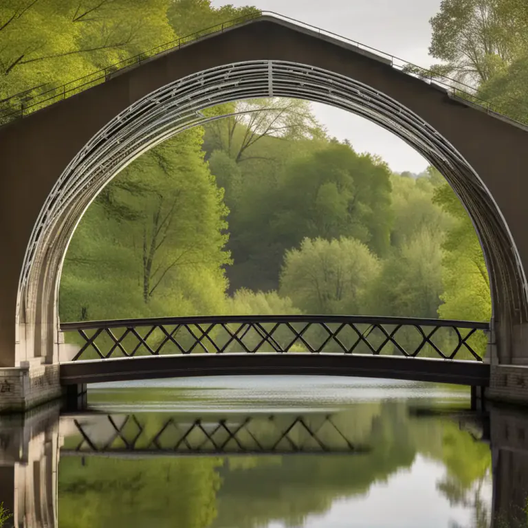 Visual representation of "parabola" - A type of arched structure or surface.