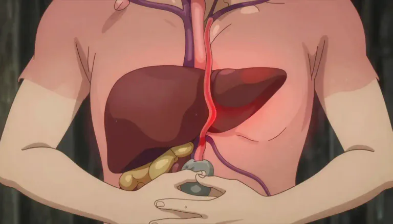 Visual representation of "cholangitis" - Cholangitis is a serious infection of the bile duct, often caused by a blockage that prevents normal bile flow.