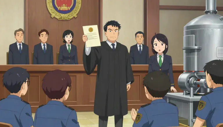 Visual representation of "decree" - An official order made by a law court or government.