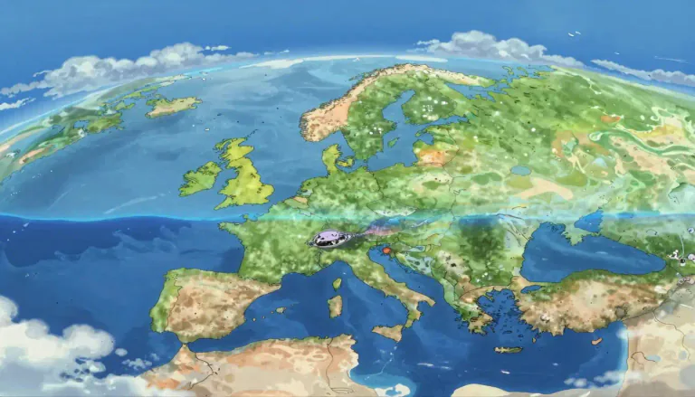 Visual representation of "tropopause" - The tropopause is the boundary layer in the Earth's atmosphere where the temperature changes from decreasing to increasing with altitude.