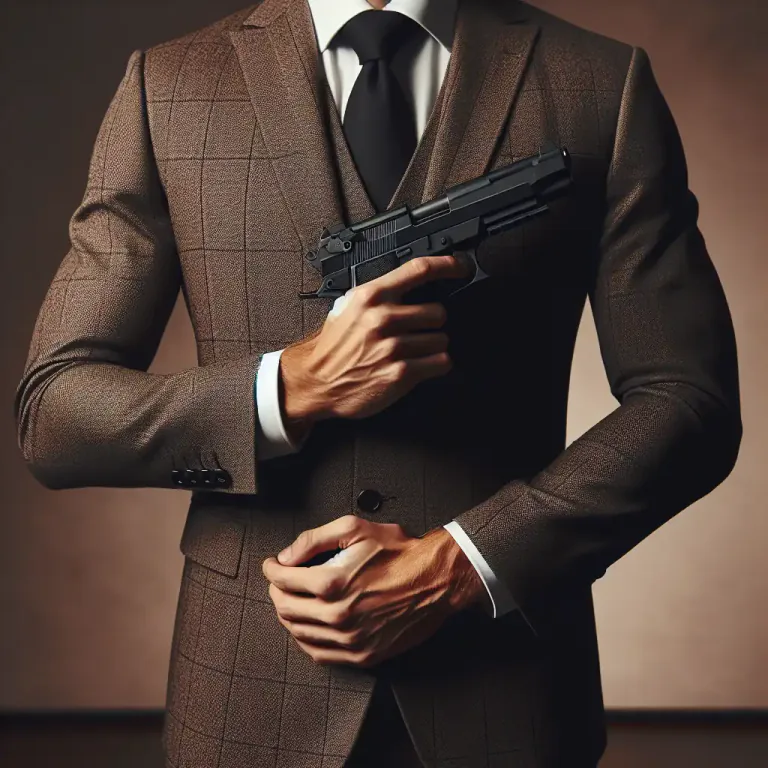 Visual representation of "magnum" - A type of handgun with a large caliber