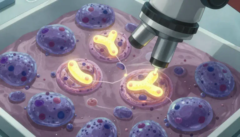Visual representation of "immunoreactivity" - The ability of tissues to react to specific antibodies.