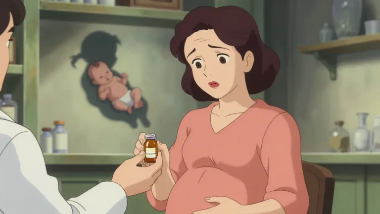 Visual representation of "thalidomide" - Thalidomide is a drug originally developed to treat anxiety and nausea but later linked to causing birth defects when taken by pregnant women.