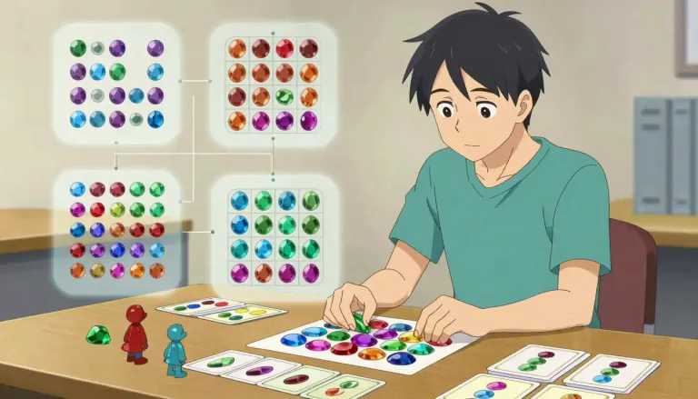 Visual representation of "combinatorics" - Combinatorics is the area of mathematics dealing with the counting, arrangement, and combination of objects.