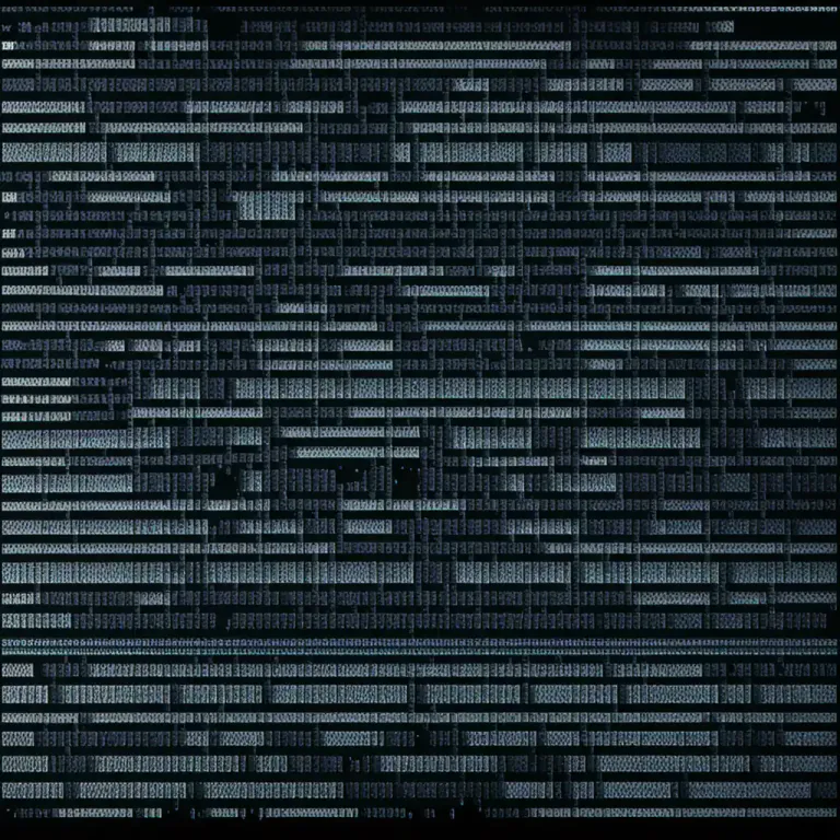 Visual representation of "string" - Sequence of characters or objects in a certain order.