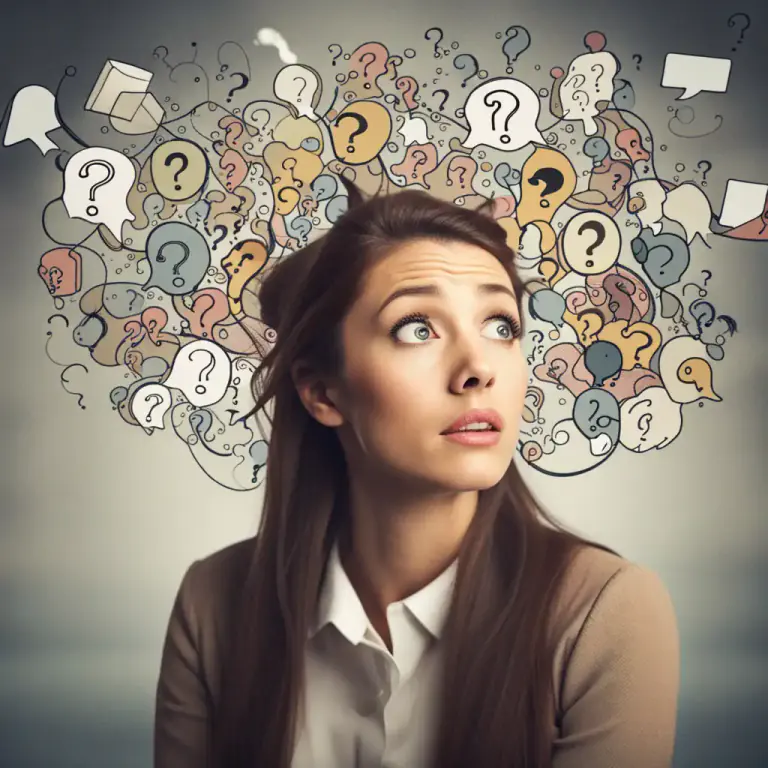 Visual representation of "not have a clue" - To have no knowledge about something