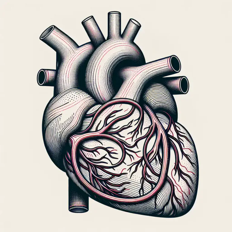 Visual representation of "circumflex" - A part of the body's anatomy where something bends around in a curve
