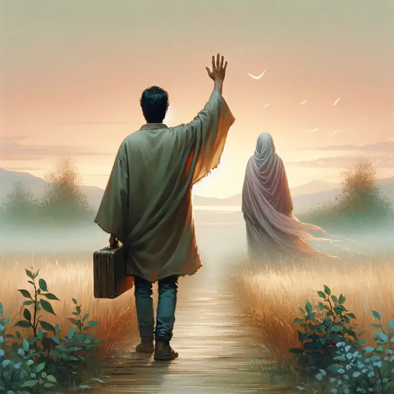 Visual representation of "kiss something goodbye" - To accept or acknowledge the loss or unavailability of something.