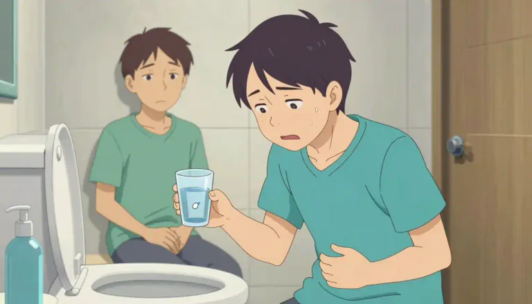 Visual representation of "antidiarrheal" - A medication that helps to reduce the symptoms of diarrhea by decreasing the number of bowel movements.