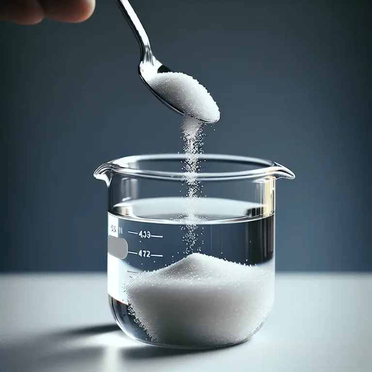 Visual representation of "saturation" - In chemistry, a condition in which no more of a substance can be absorbed, dissolved or combined