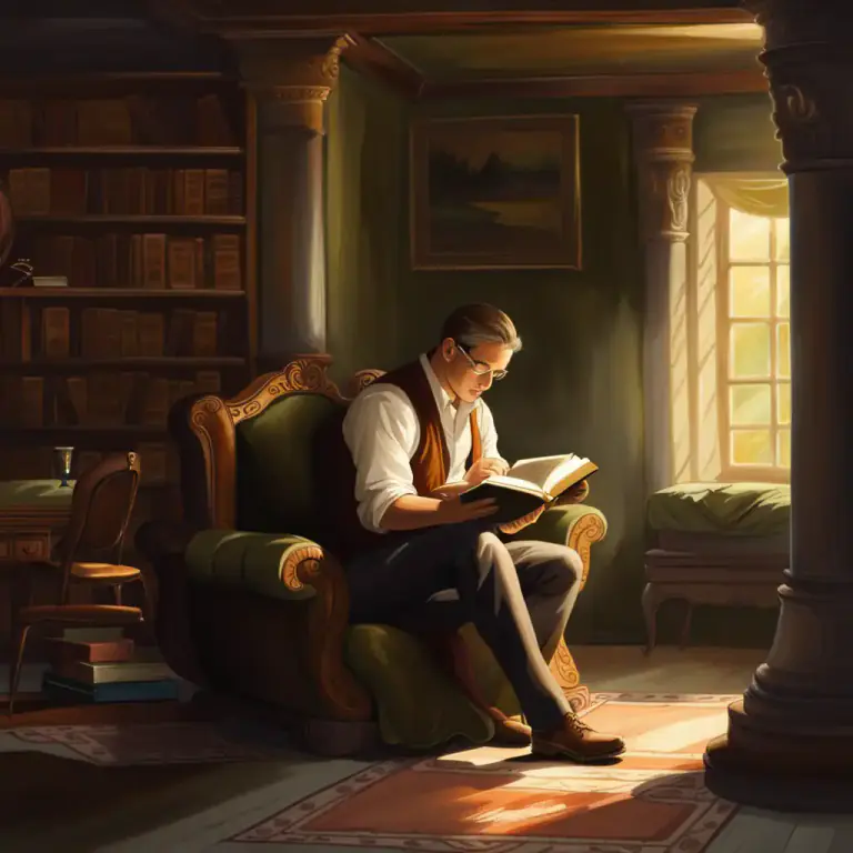 Visual representation of "solitary" - A person who prefers to live alone or in seclusion