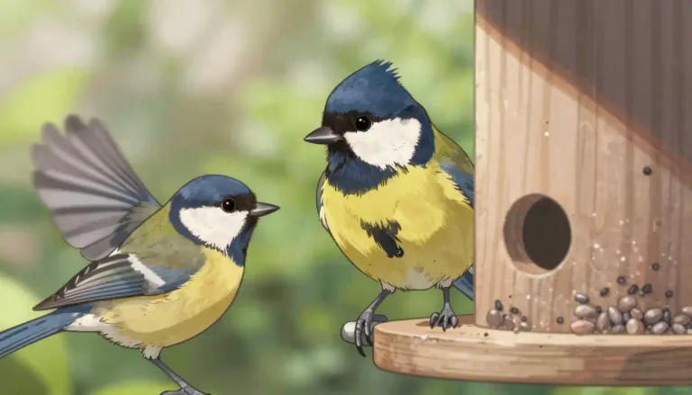 Visual representation of "titmouse" - A small songbird of the family Paridae, often recognized for its lively behavior and social interactions with other birds.