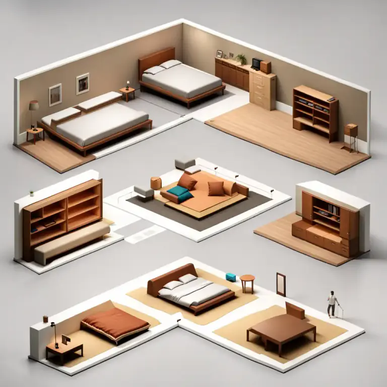 Visual representation of "change around" - To rearrange the items or aspects in a different order or position