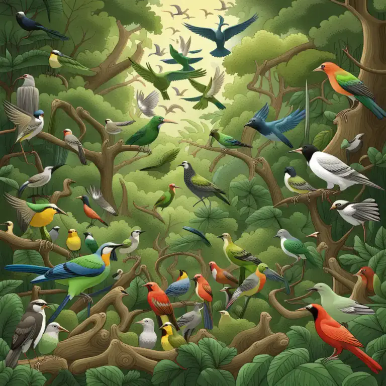 Visual representation of "habitation" - The presence of a population.