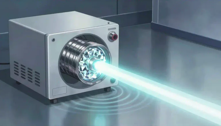 Visual representation of "maser" - A maser is a device that produces coherent electromagnetic waves through the process of stimulated emission of radiation, typically in the microwave spectrum.