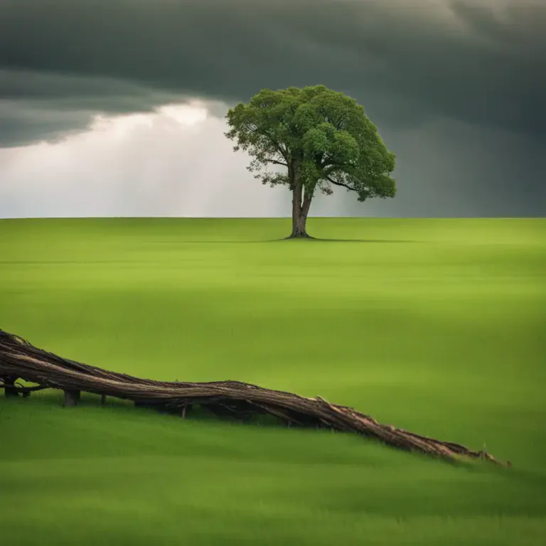 Visual representation of "stub" - The base of a tree left projecting from the ground after most of the trunk has fallen or been cut down.
