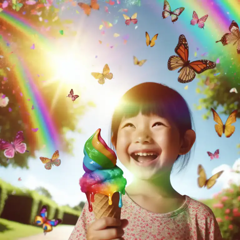 Visual representation of "delight in" - To enjoy or take great pleasure in something