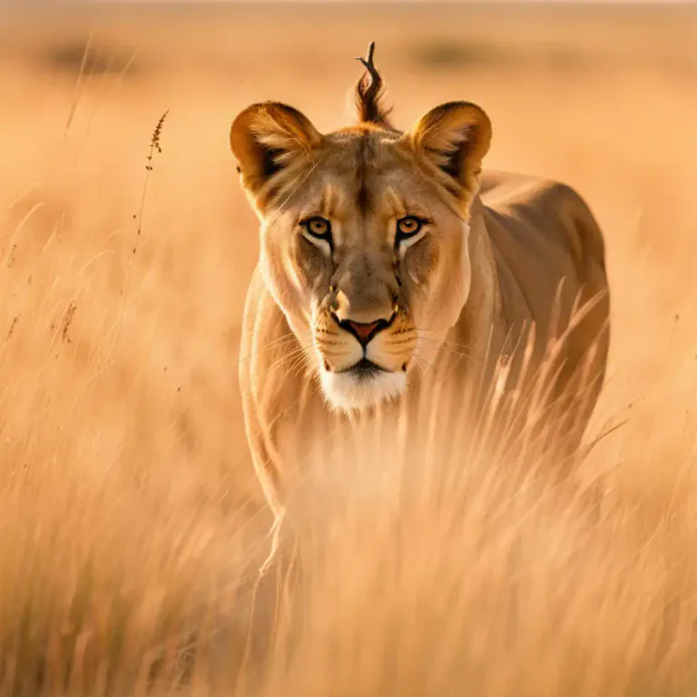 Visual representation of "stalker" - An animal or person who quietly follows a target to catch them