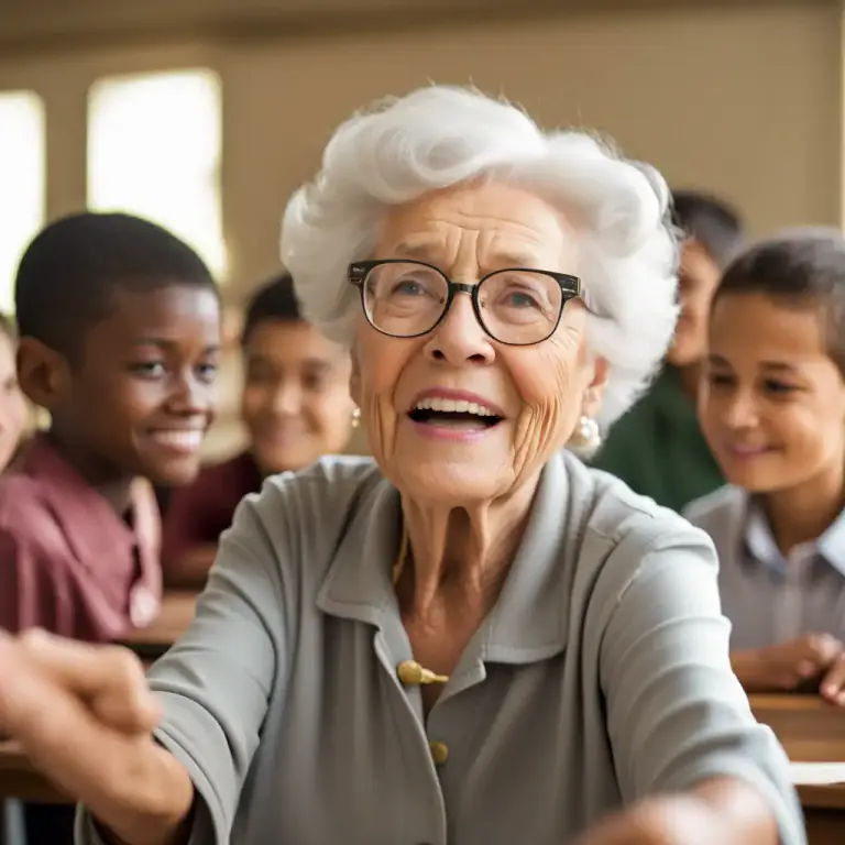 Visual representation of "stay on" - To remain in a job after retirement