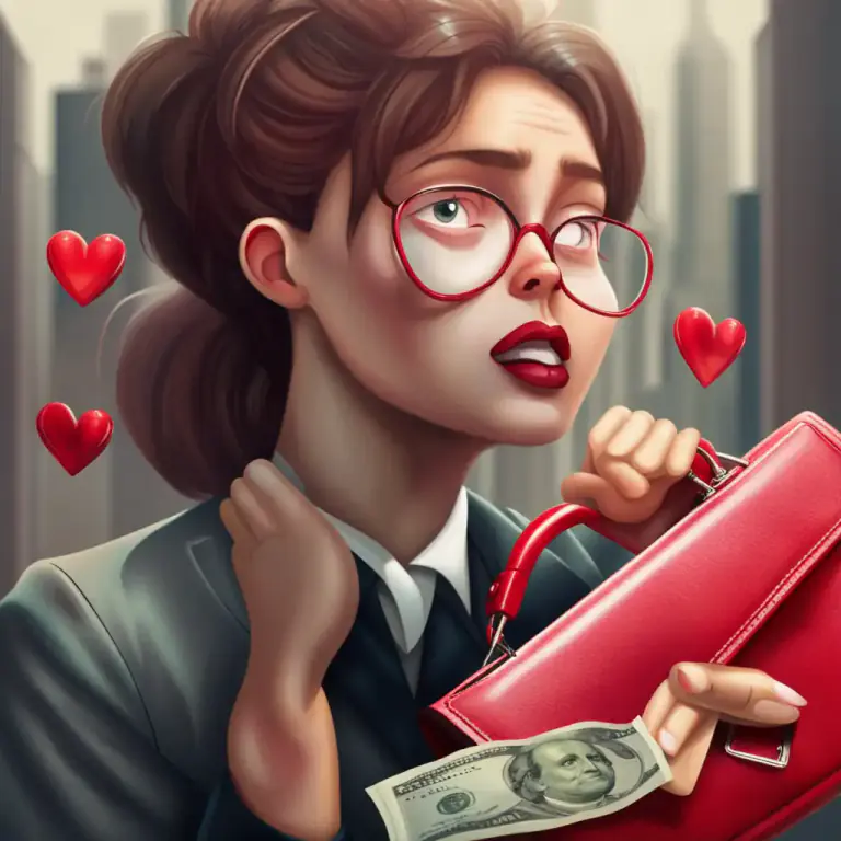 Visual representation of "not for love or/nor money" - Impossible to get or achieve no matter what incentive is offered