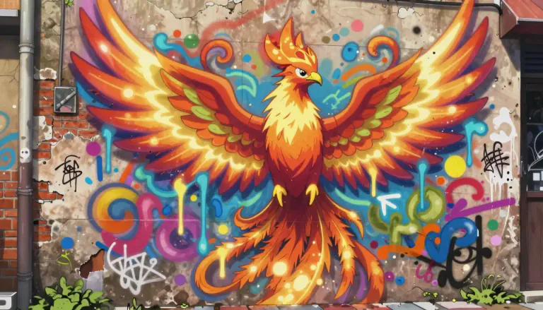 Visual representation of "graffito" - A graffito is a piece of writing or artwork that is scratched, painted, or drawn on a surface in a public place.