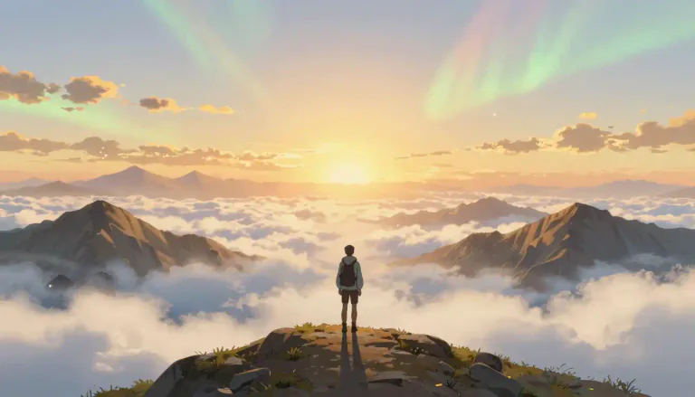 Visual representation of "ineffable" - Too great, deep, or beautiful to describe in words