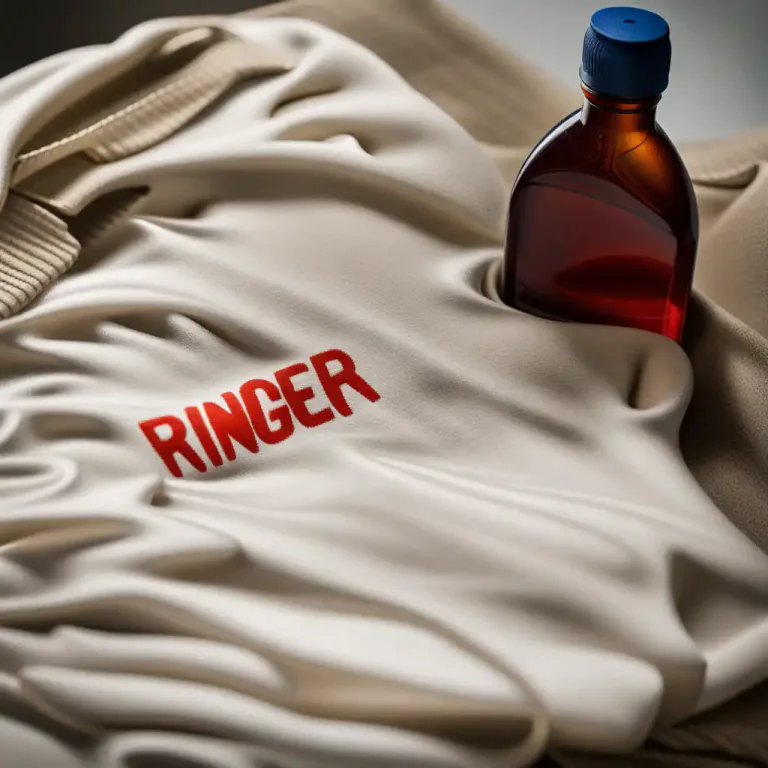 Visual representation of "ringer" - A detergent that is used to clean something heavily soiled