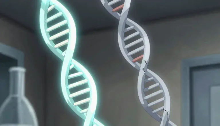 Visual representation of "pseudogene" - A pseudogene is a segment of DNA that is similar to a gene but usually does not produce a functional product.