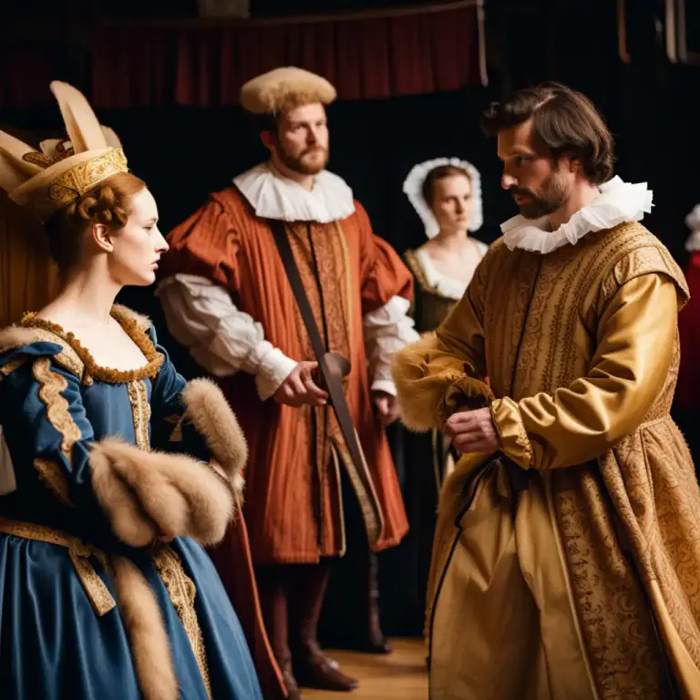 Visual representation of "garb" - To dress in a specific outfit or costume