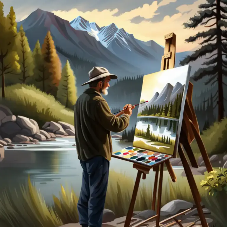 Visual representation of "mimetic" - In arts, representing or interpreting reality in a detailed and accurate way.
