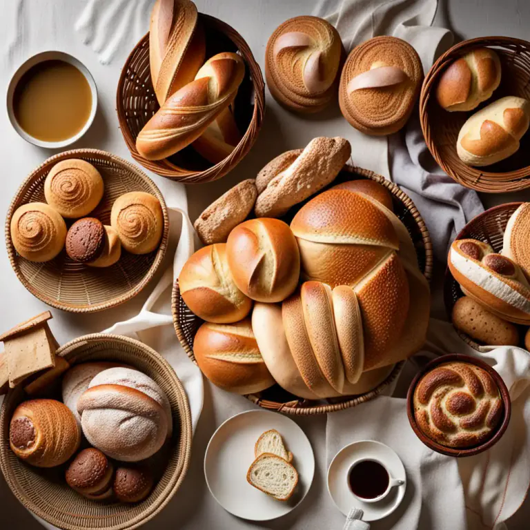 Visual representation of "breadbasket" - A basket for holding or serving bread or rolls.